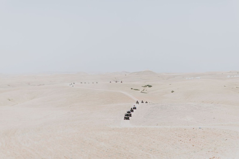 Sortie en quad dans le désert